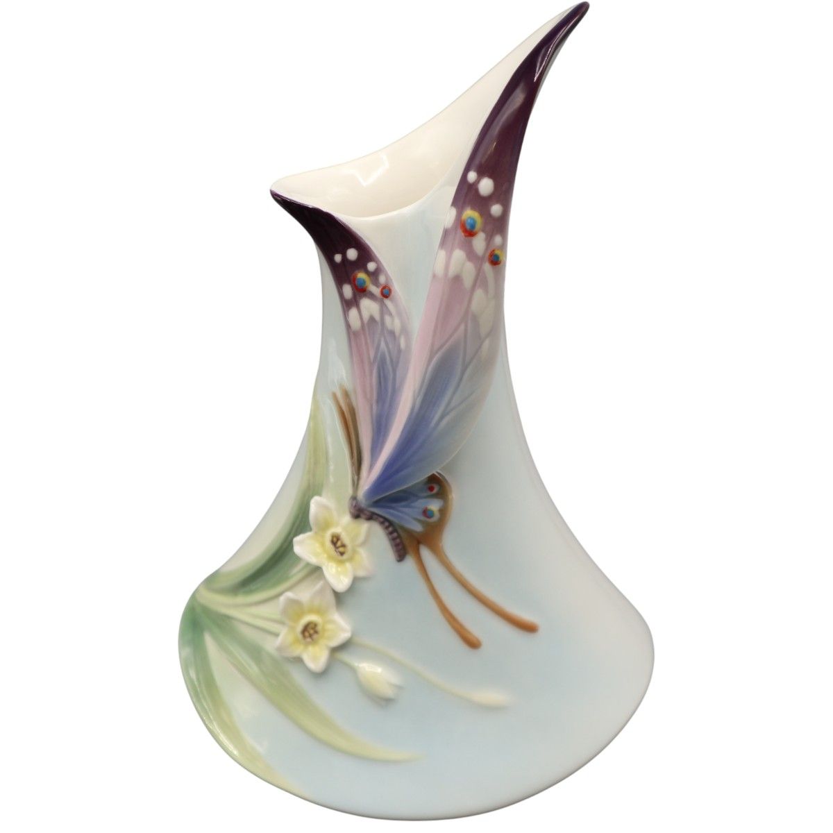 FRANZ フランツコレクション 蝶舞 花瓶 約20cm フラワーベース K2601