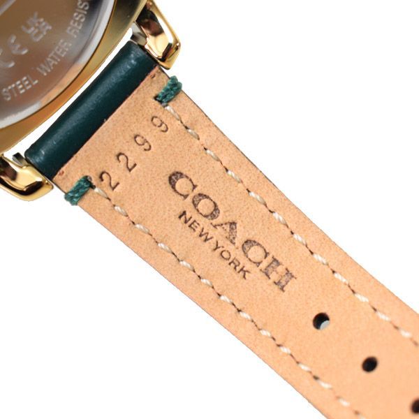 コーチ 時計 COACH ラインストーン レザー シグネチャー ボーイ