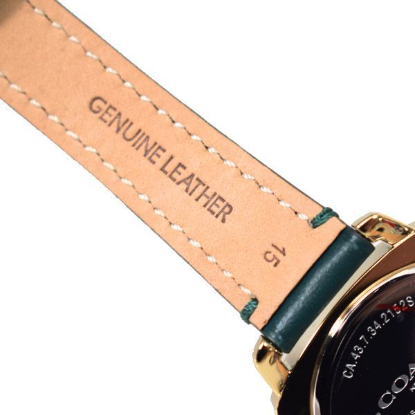 コーチ 時計 COACH ラインストーン レザー シグネチャー ボーイ