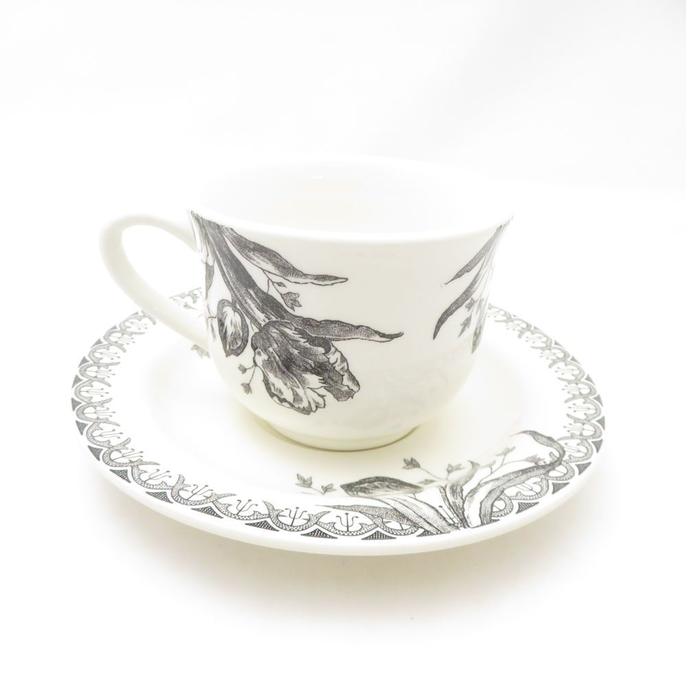 Gien ジアン チューリップ ティーカップ＆ソーサー 220 ml