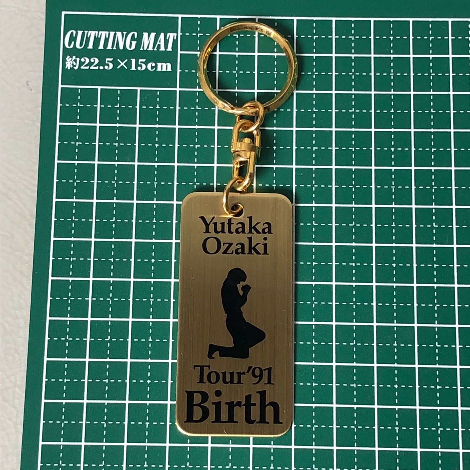 尾崎豊 Tour'91 Birth キーホルダー キーホルダー 尾崎豊 Tour'91 Birth OZAKI BIRTH バース ゴールド