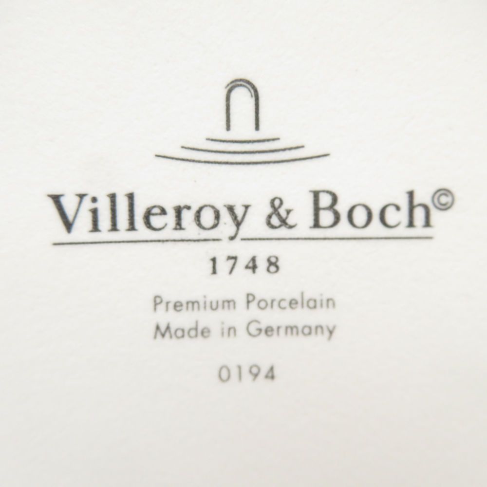  ♥ Villeroy-Boch ビレロイ＆ボッホ マニファクチャーROCK blanc ロックブラン 深皿 硬質陶器 ペア29 cmディープシャロープレート ボウル 皿 食器