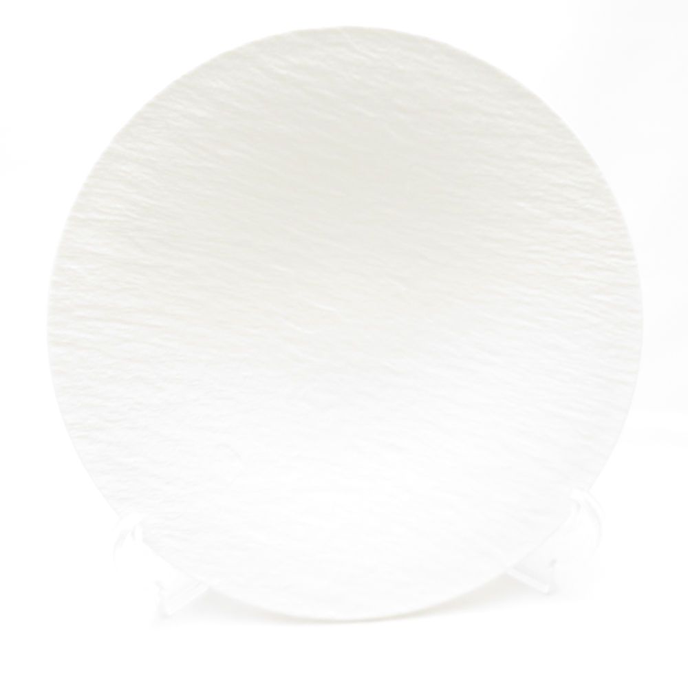 ♥ Villeroy-Boch ビレロイ＆ボッホ マニファクチャーROCK blanc ロックブラン 深皿 硬質陶器 ペア29 cmディープシャロープレート ボウル