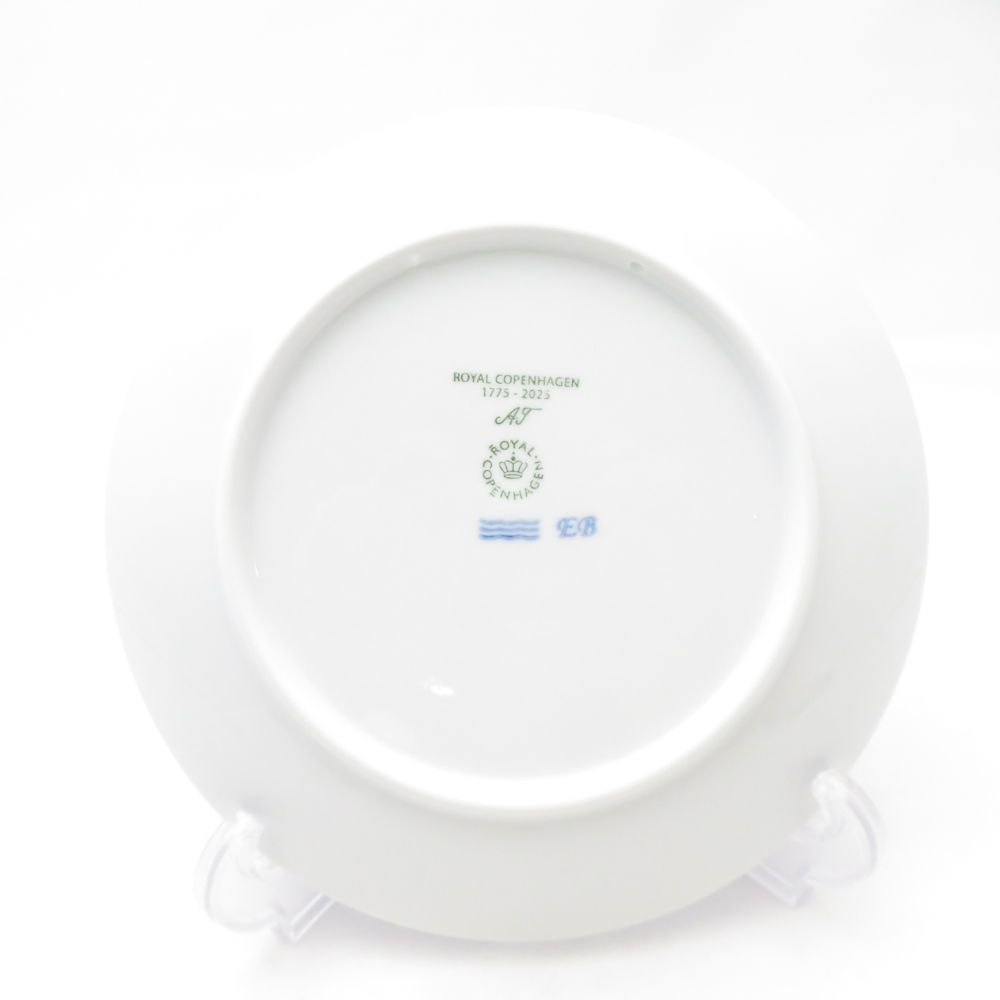 未使用 ROYAL COPENHAGEN ロイヤルコペンハーゲン 250周年記念プレート