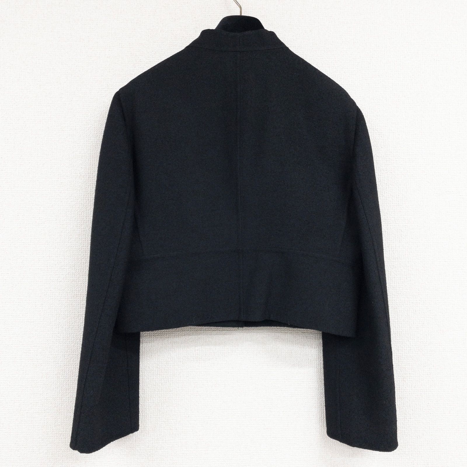 CELINE セリーヌ セットアップ ダブルフェイス ジャケット スカート 黒