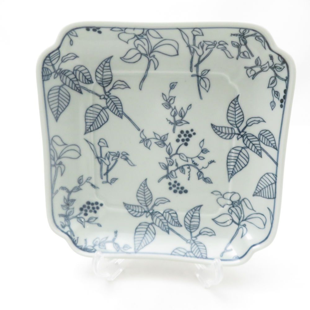 美品 artek アルテック scope Lehti 正角 木瓜角皿 15cm スクエア