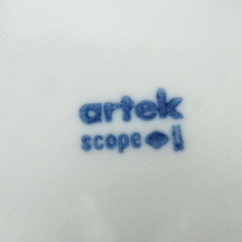 美品 artek アルテック scope Lehti 正角 木瓜角皿 15cm スクエア