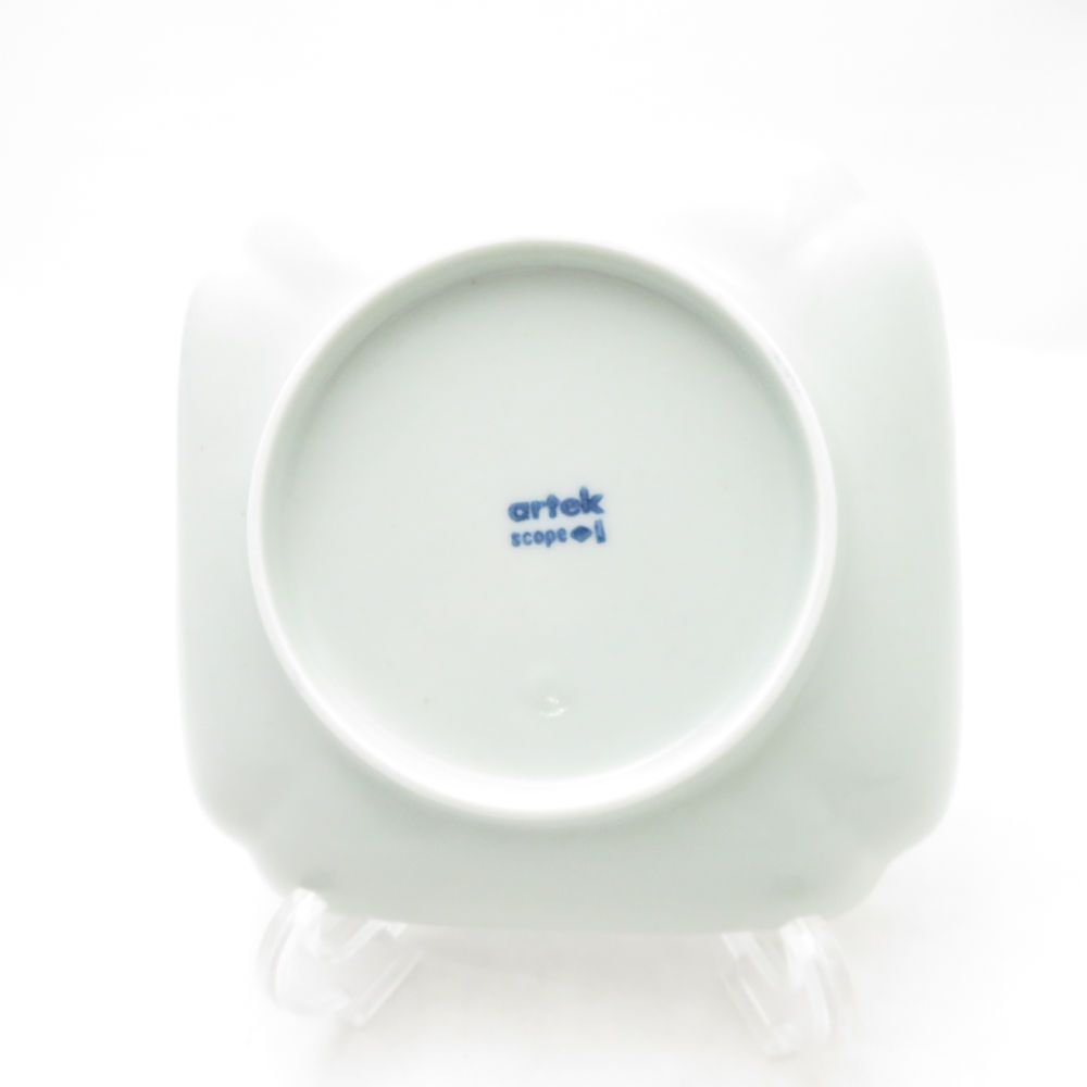 美品 artek アルテック scope Lehti 正角 木瓜角皿 15cm スクエア