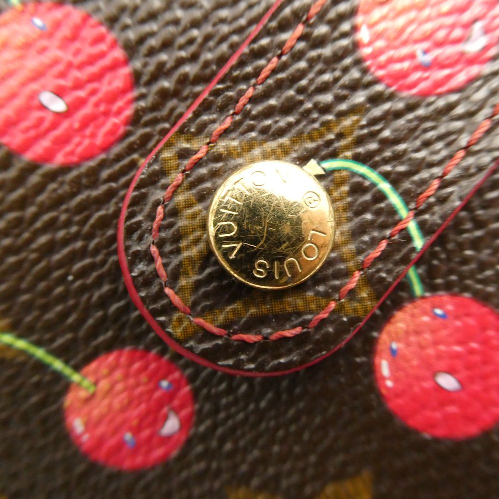 難有 LOUIS VUITTON ルイヴィトン M95005 モノグラム チェリー