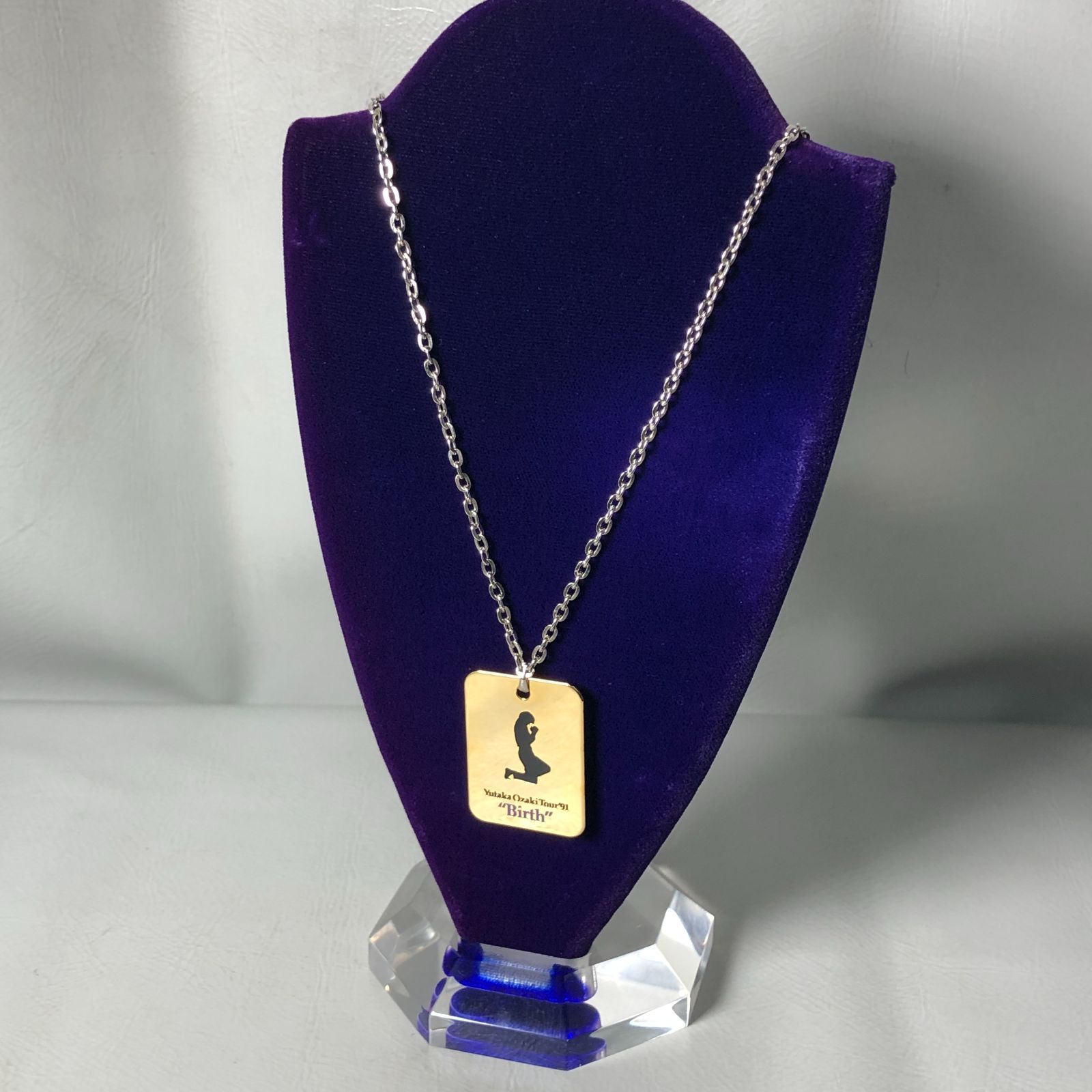 ネックレス 尾崎豊 Tour'91 Birth OZAKI BIRTH バース ゴールドカラー