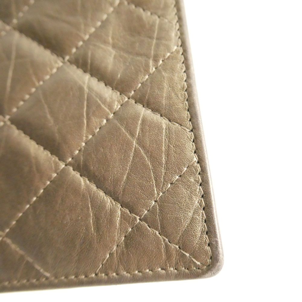 CHANEL シャネル カンボンライン 長財布 ココマーク メタリック サイフ レディース AM7907 CHANEL シャネル カンボンライン 長財布 ココマーク メタリック サイフ