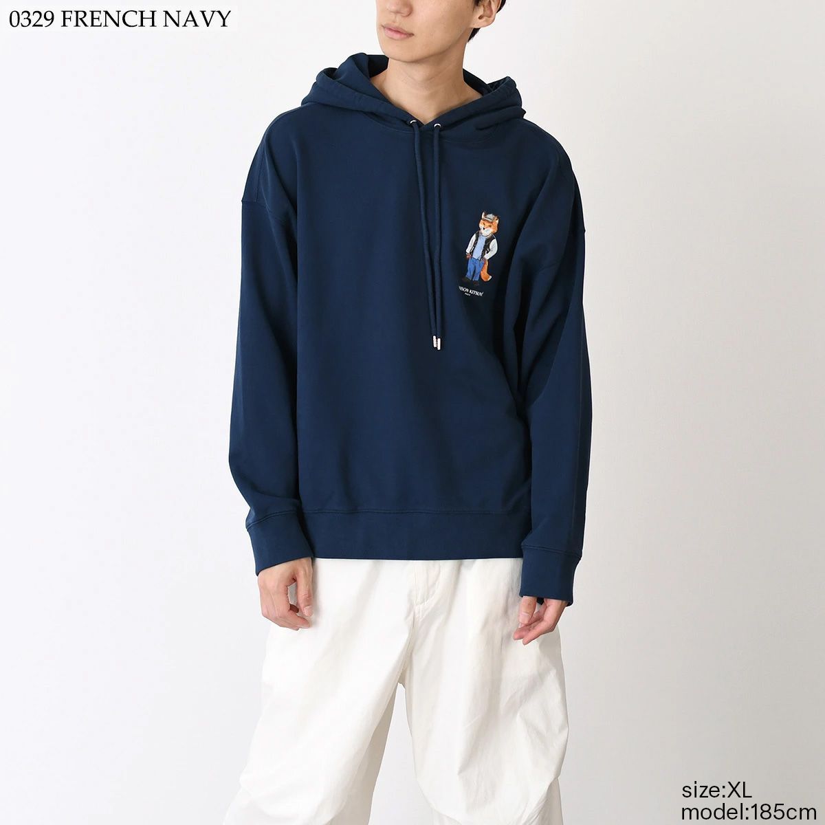 MAISON KITSUNE メゾン キツネ トップス パーカー スウェット ドレスド 