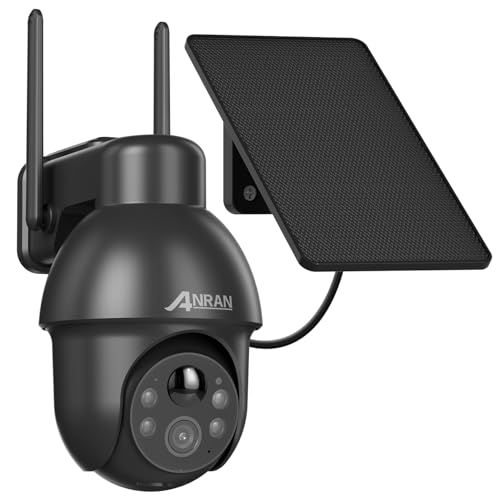 迅速に発送 高速デジタル500万超高画素 Alexa対応防犯カメラ 完全無線 ANRAN 防犯カメラ 屋外 ソーラー 監視カメラ 電源不要 屋外無線 wifi 工事不要 360°広角撮影 夜間カラー撮影 4灯夜間ライト付き c 7590 b 1 e