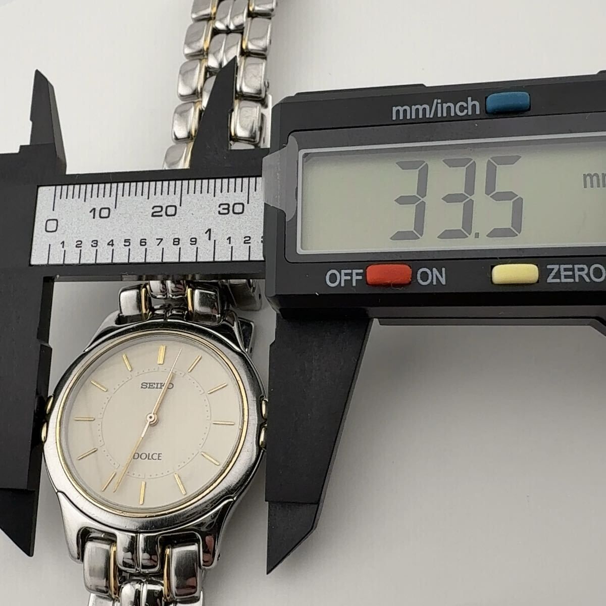 SEIKO 5E31-600A セイコー DOLCE ドルチェ クォーツ 腕時計 稼働品