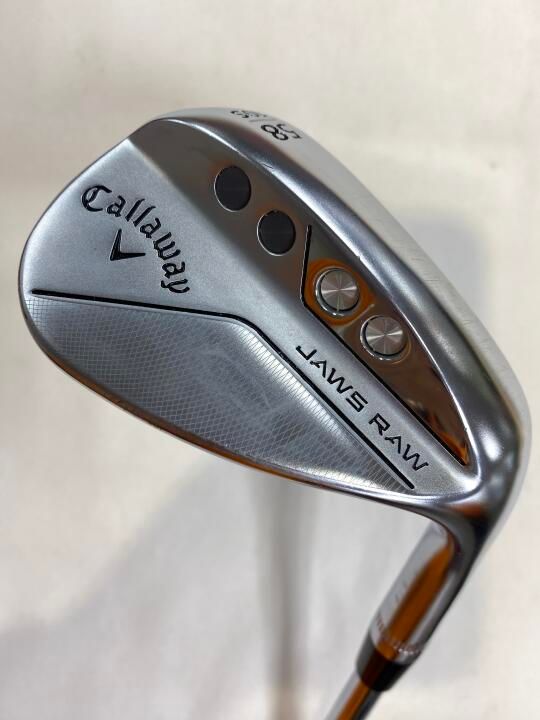 キャロウェイ JAWS RAW 58-8Z モーダス115-S 中古品 送料無料 キャロウェイ JAWS RAW クロム 58度 NSプロ MODUS 3 TOUR 115 S
