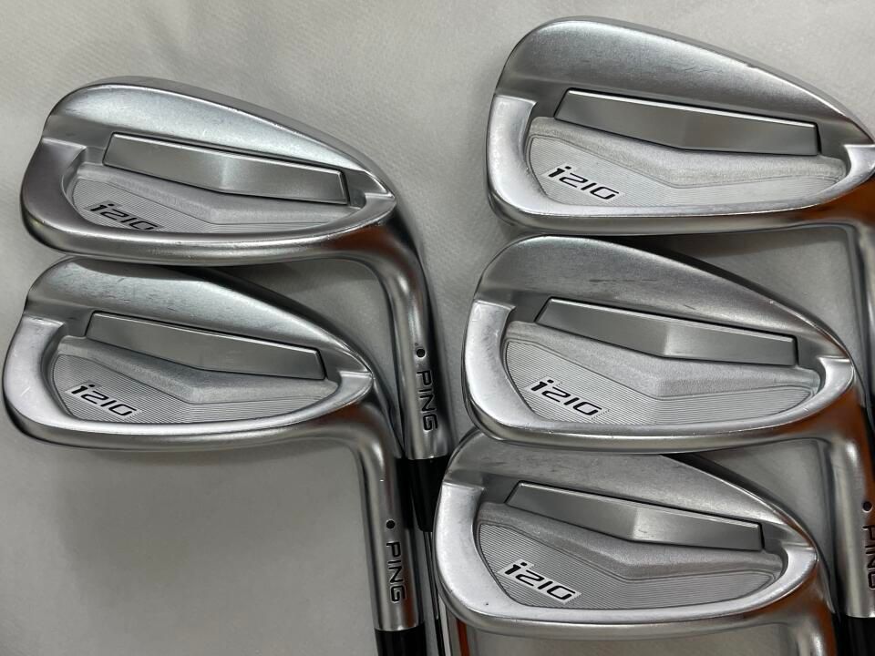 ピン i210 NSプロ MODUS 3 TOUR 120 Xフレックス アイアンセット 中古