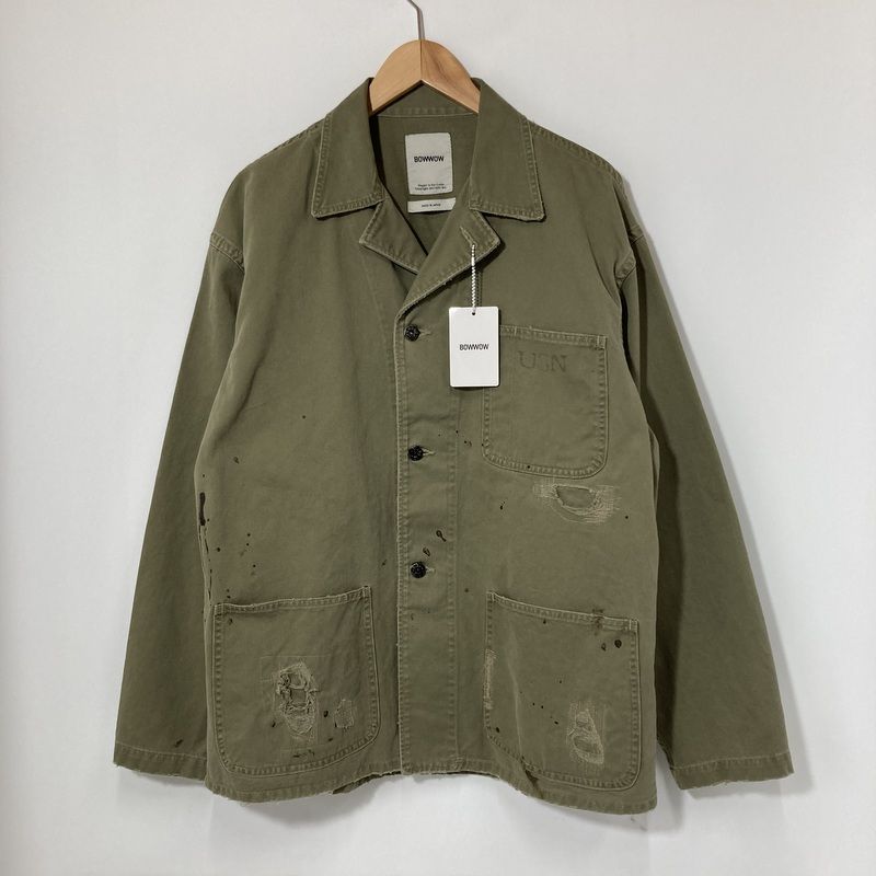 BOWWOW バウワウ ミリタリージャケット USN N-3 TWILL JK BW251-UN3TJ 