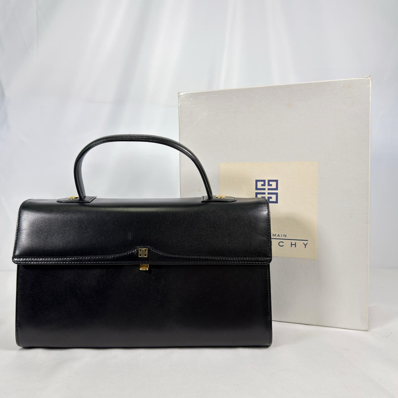本物保証 Givenchy ジバンシー ハンドバッグ ヴィンテージ フォーマル