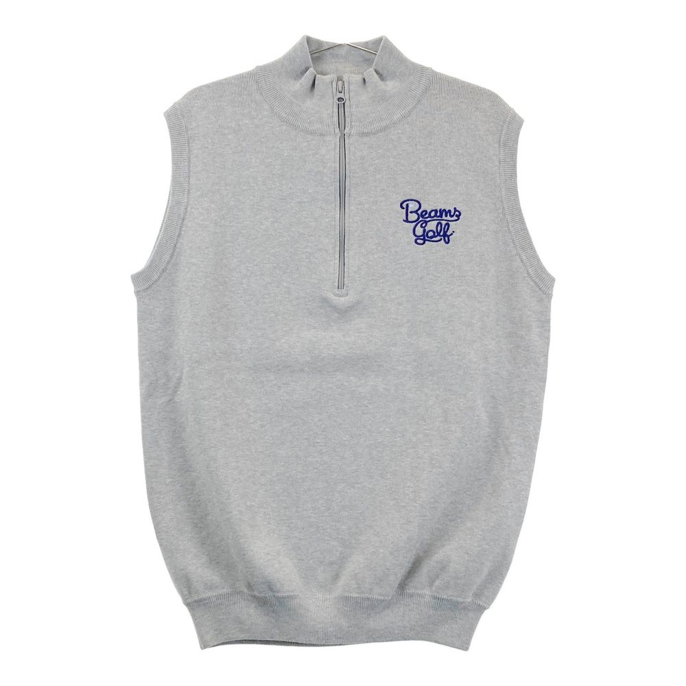 BEAMS GOLF」 ベスト LARGE グレー メンズ サイズ：L BEAMS GOLF 