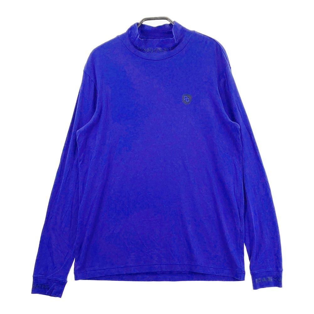 サイズ：5 PEARLY GATES パーリーゲイツ ハイネック長袖Tシャツ ブルー