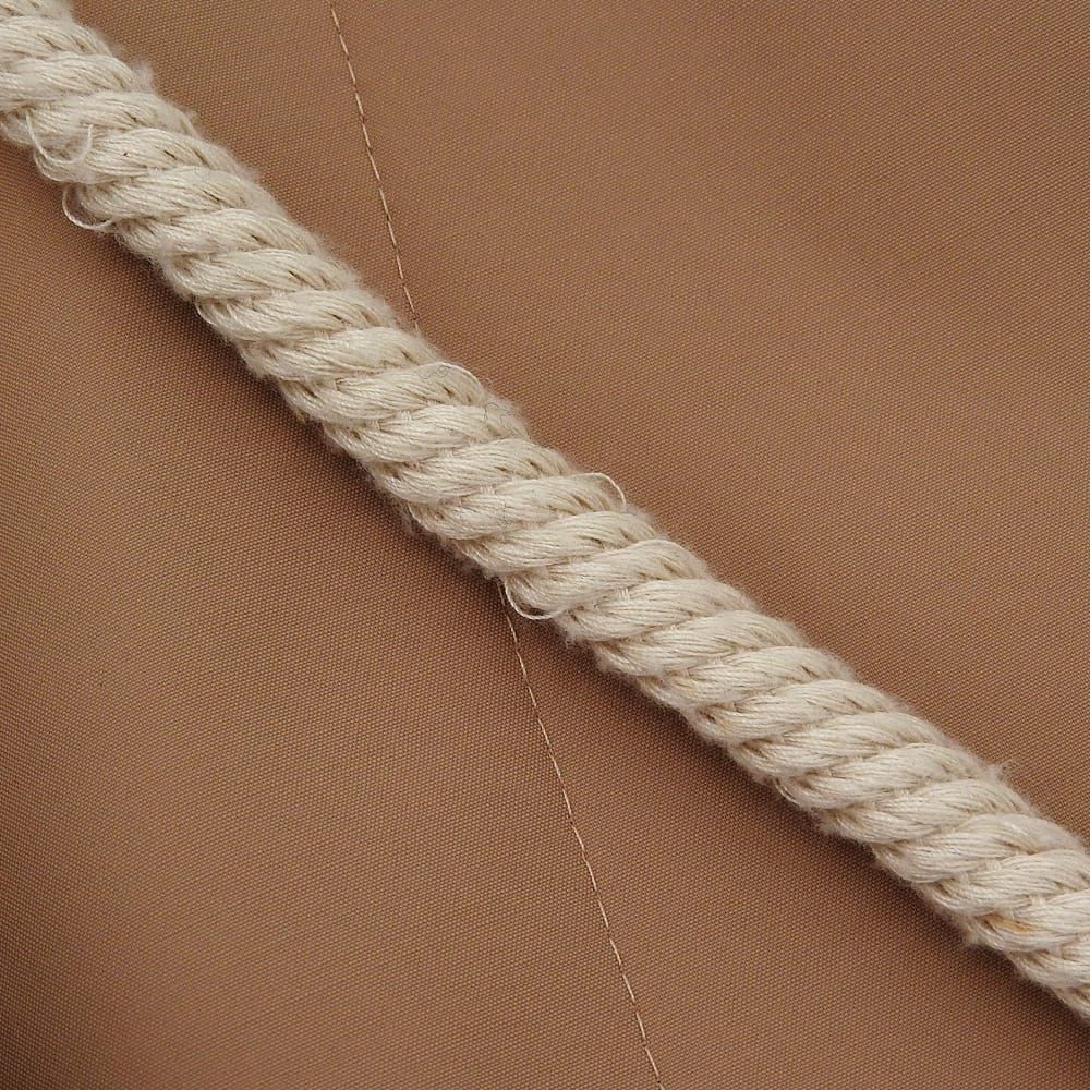 超美品 ムーレー MooRER ウール混ナイロン フーデッドジャケット  