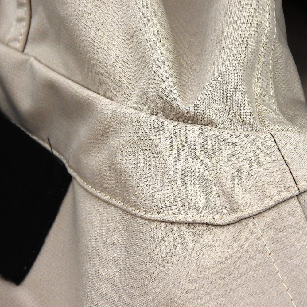 超美品 ムーレー MooRER ウール混ナイロン フーデッドジャケット  