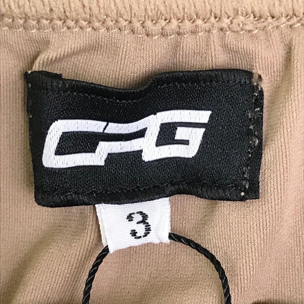 サイズ：3 CPG GOLF シーピージーゴルフ レギンスパンツ ベージュ系