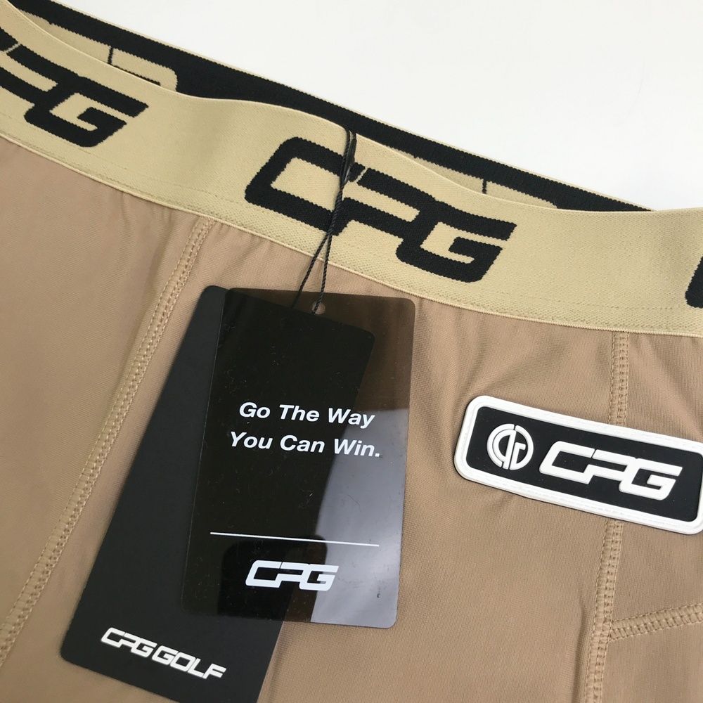 サイズ：3 CPG GOLF シーピージーゴルフ レギンスパンツ ベージュ系