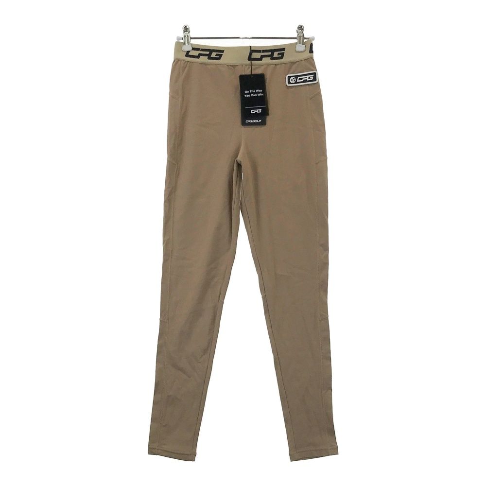サイズ：3 CPG GOLF シーピージーゴルフ レギンスパンツ ベージュ系