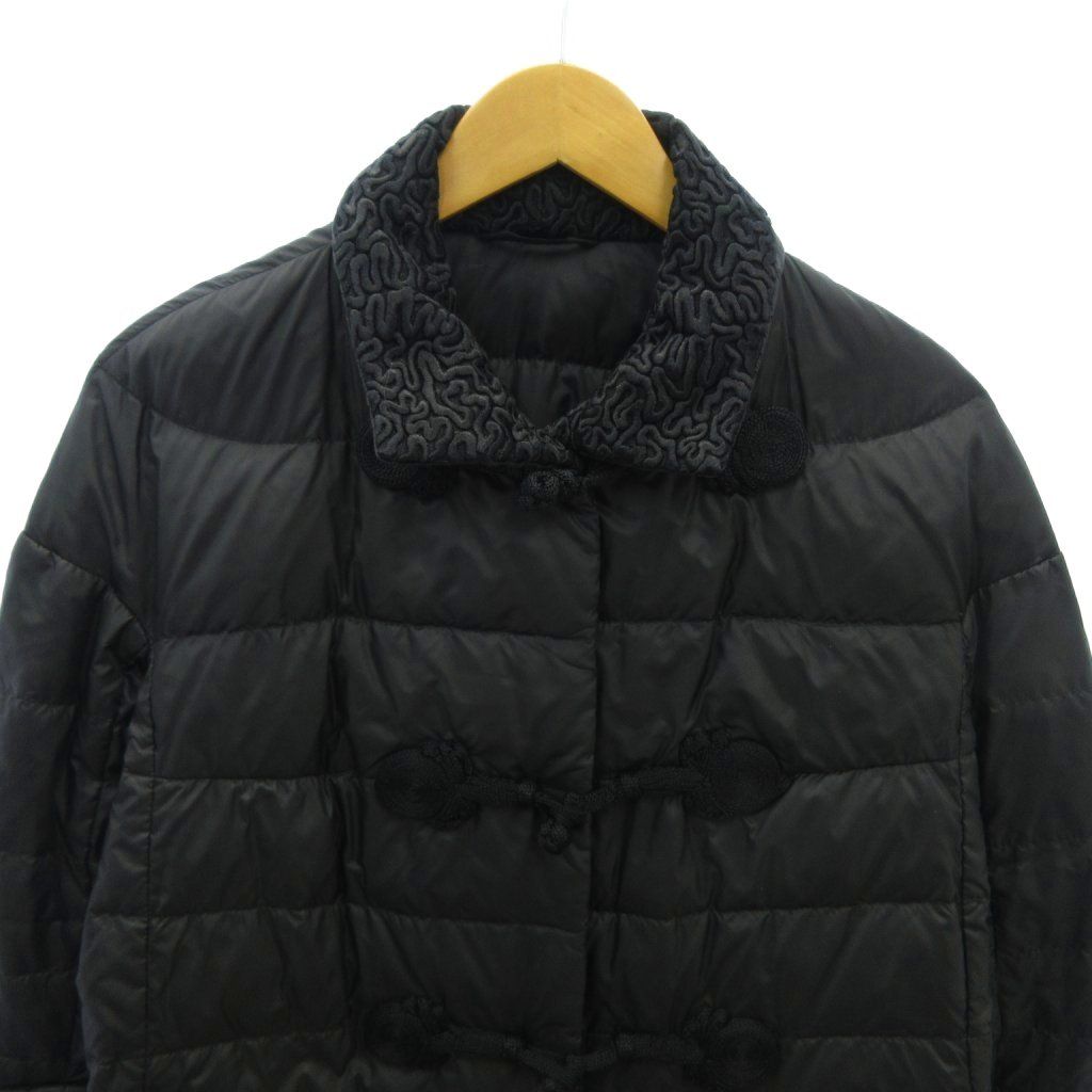 美品ERMANNO SCERVINO エルマノシェルビーノ ダウンコート ビーズ エルマンノシュエルビーノ ERMANNO SCERVINO ダウンコート : KOMEHYO