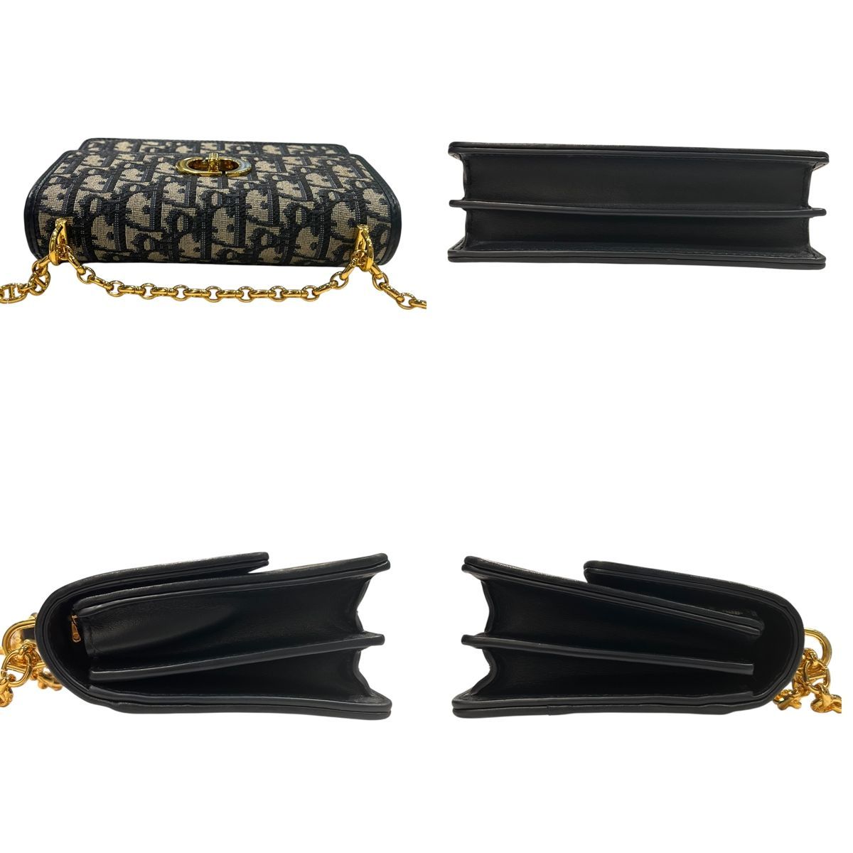 【中古】 Christian Dior クリスチャン・ディオール S5169UTZQ_M928 Miss Caro ミニバッグ オブリーク ジャカード ショルダーバッグ  ゴールド金具 25027302 SA 中古】 Christian Dior クリスチャン・ディオール S5169UTZQ_M928 Miss