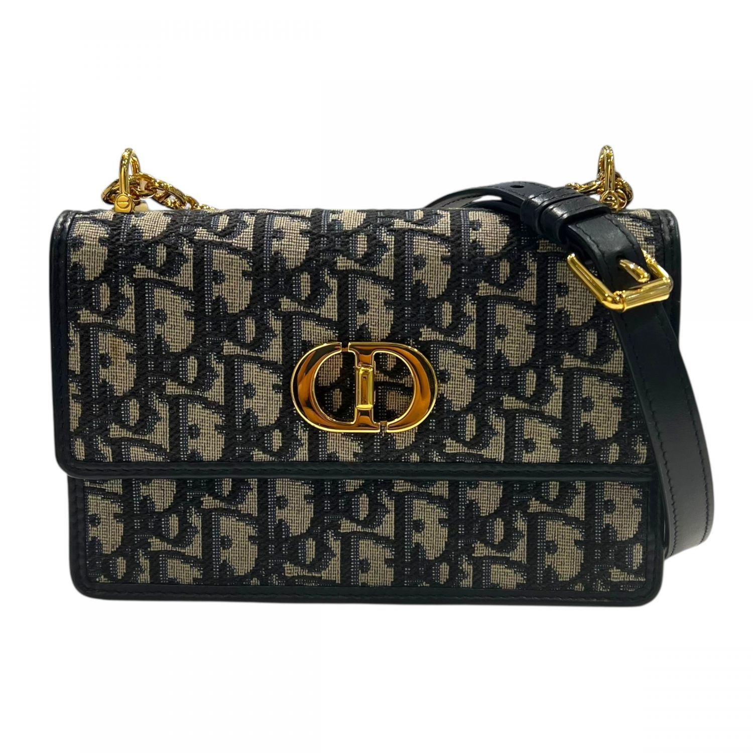 【中古】 Christian Dior クリスチャン・ディオール S5169UTZQ_M928 Miss Caro ミニバッグ オブリーク ジャカード ショルダーバッグ  ゴールド金具 25027302 SA 中古】 Christian Dior クリスチャン・ディオール S5169UTZQ_M928 Miss