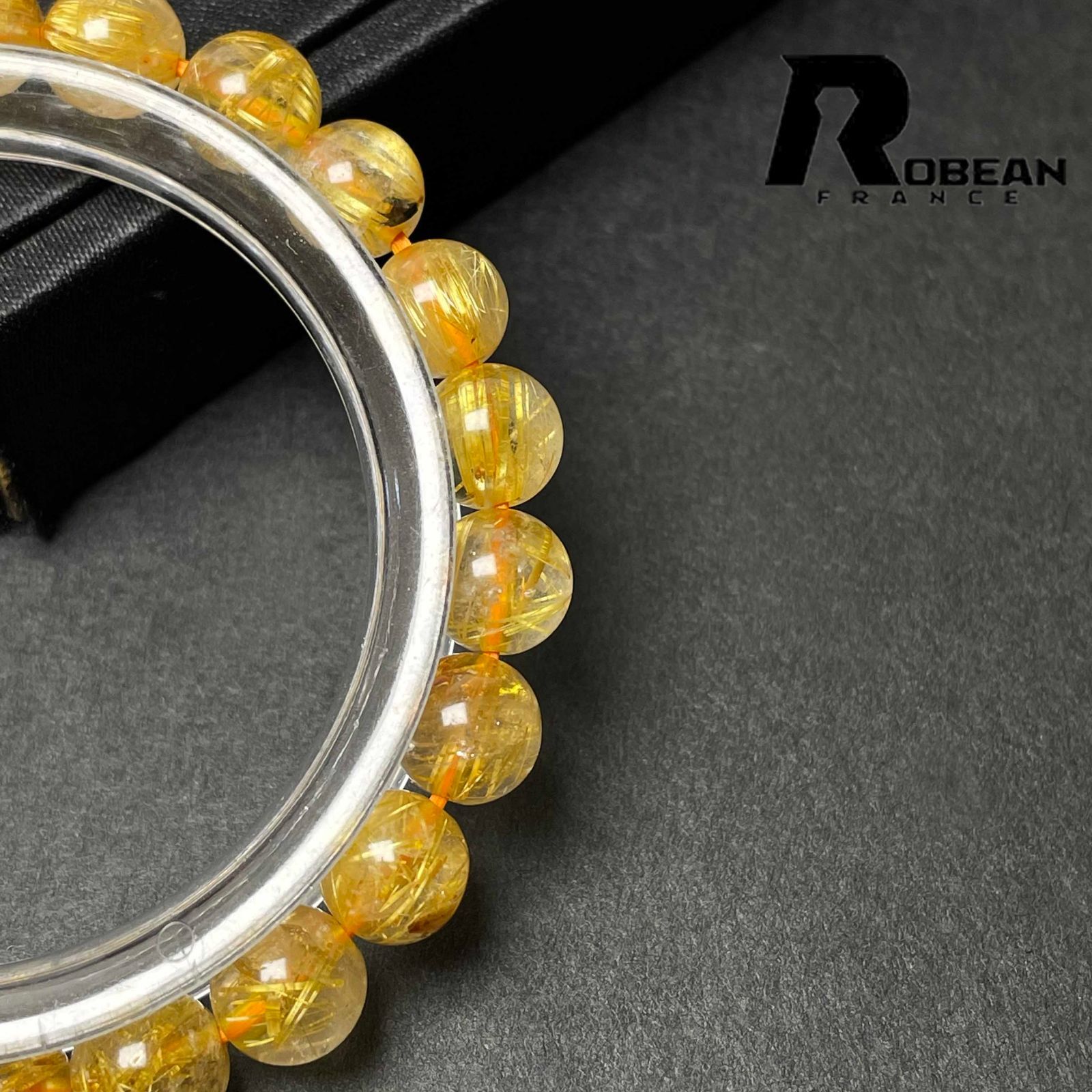 EU製 ☆ROBEAN・極!極満針ルチルクォーツ 上品 ☆ROBEAN・極!極満 絶賛 