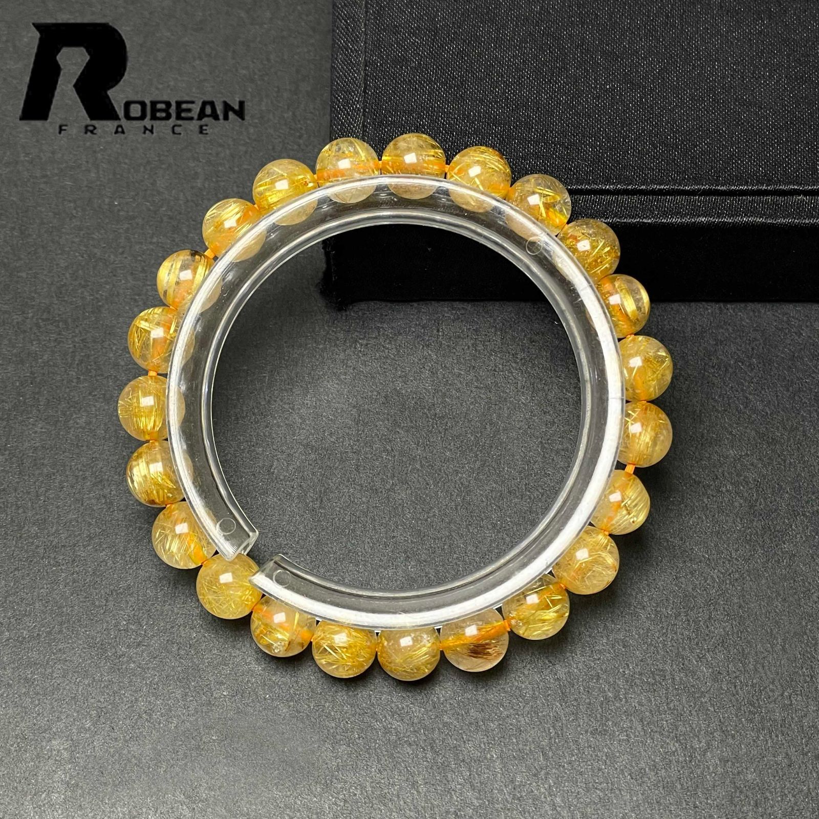 EU製 ☆ROBEAN・極!極満針ルチルクォーツ 上品 ☆ROBEAN・極!極満 絶賛 