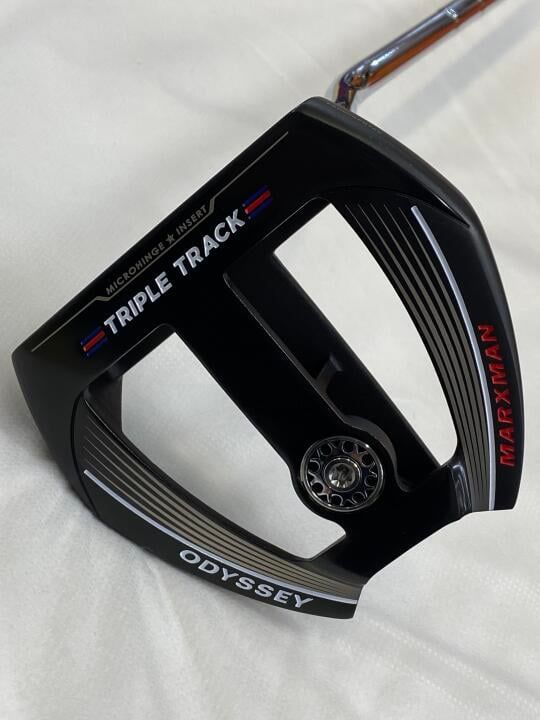 オデッセイ TRIPLE TRACK MARXMAN パター 中古 ゴルフドゥ！倉敷笹沖店