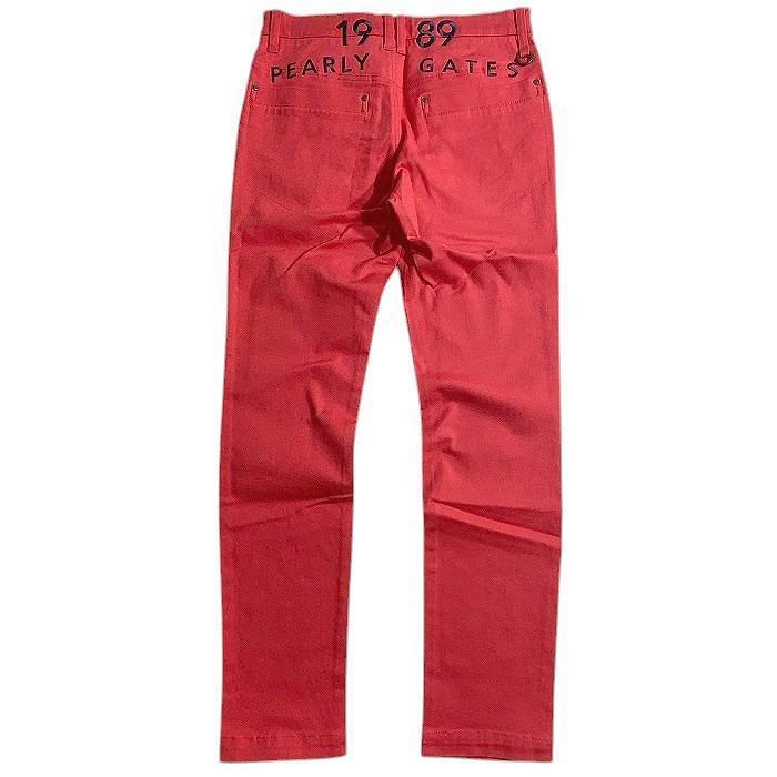 PEARLY GATES パーリーゲイツ ゴルフ コットンツイル ロゴ刺繍 無地