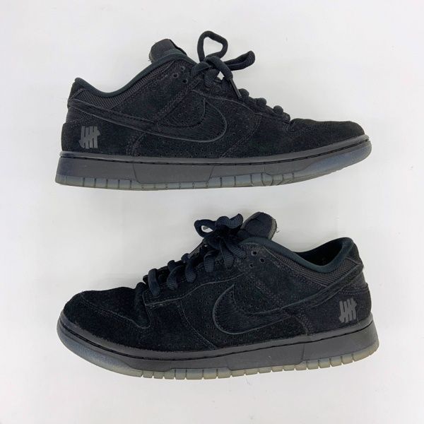 NIKE UNDEFEATED ナイキ アンディフィーテッド DUNK LOW SP スニーカー DO9329-001 ダンク ローカット シューズ 付属品付き オールブラック メンズ 27cm ブラック 靴 DF17820