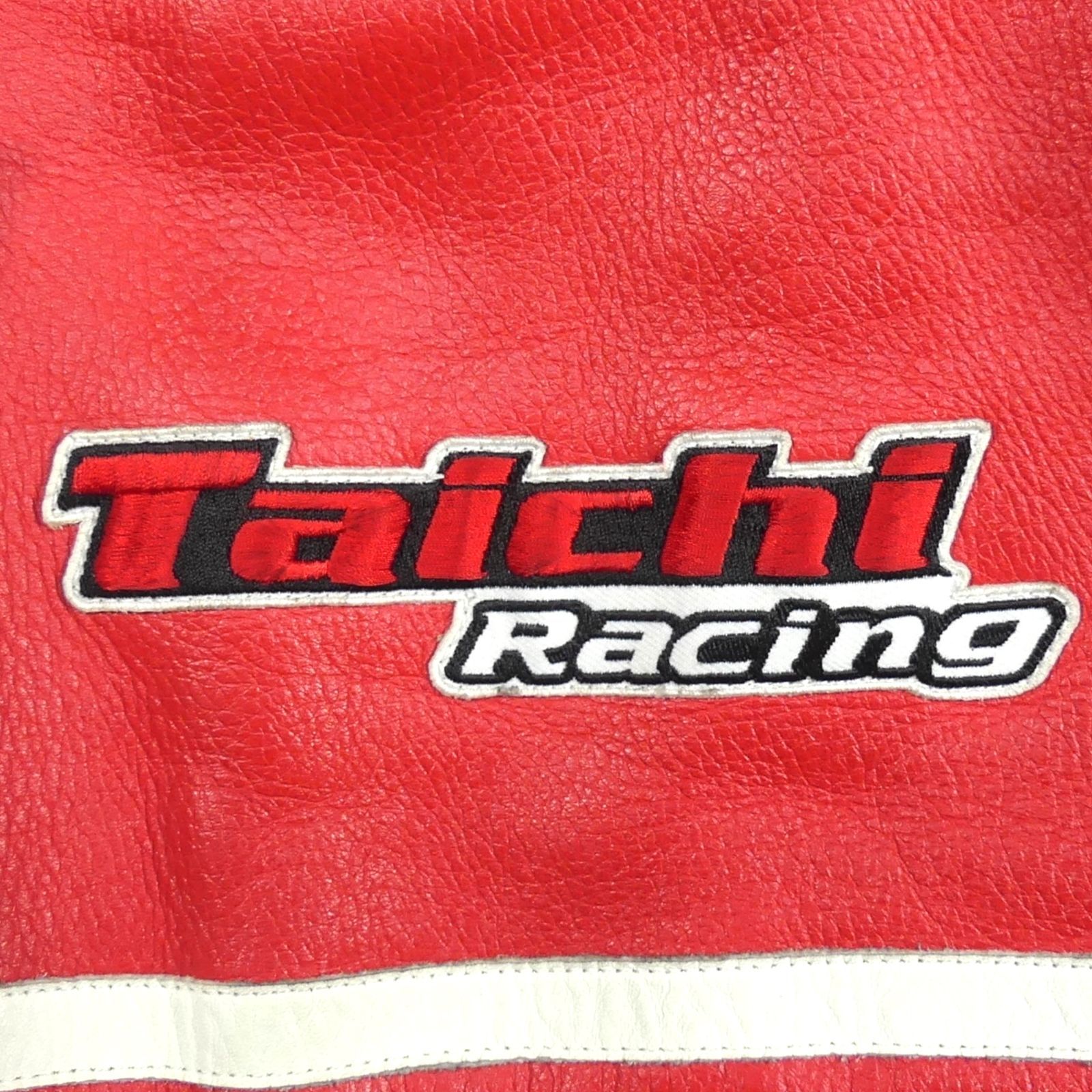 タイチ Rs Taichi ツナギ レザー レーシングジャケット 赤 ライダース TAICHI 正規品〔RSタイチ〕 NXL022 J-022 キッズ レザースーツ KIDS