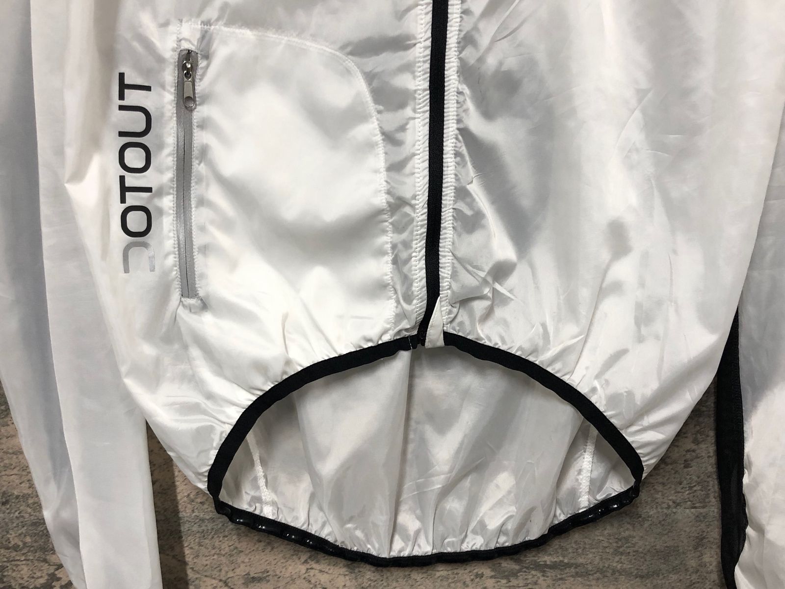 JU771 ドットアウト DOTOUT Tempo Jacket 長袖 サイクルジャケット 白