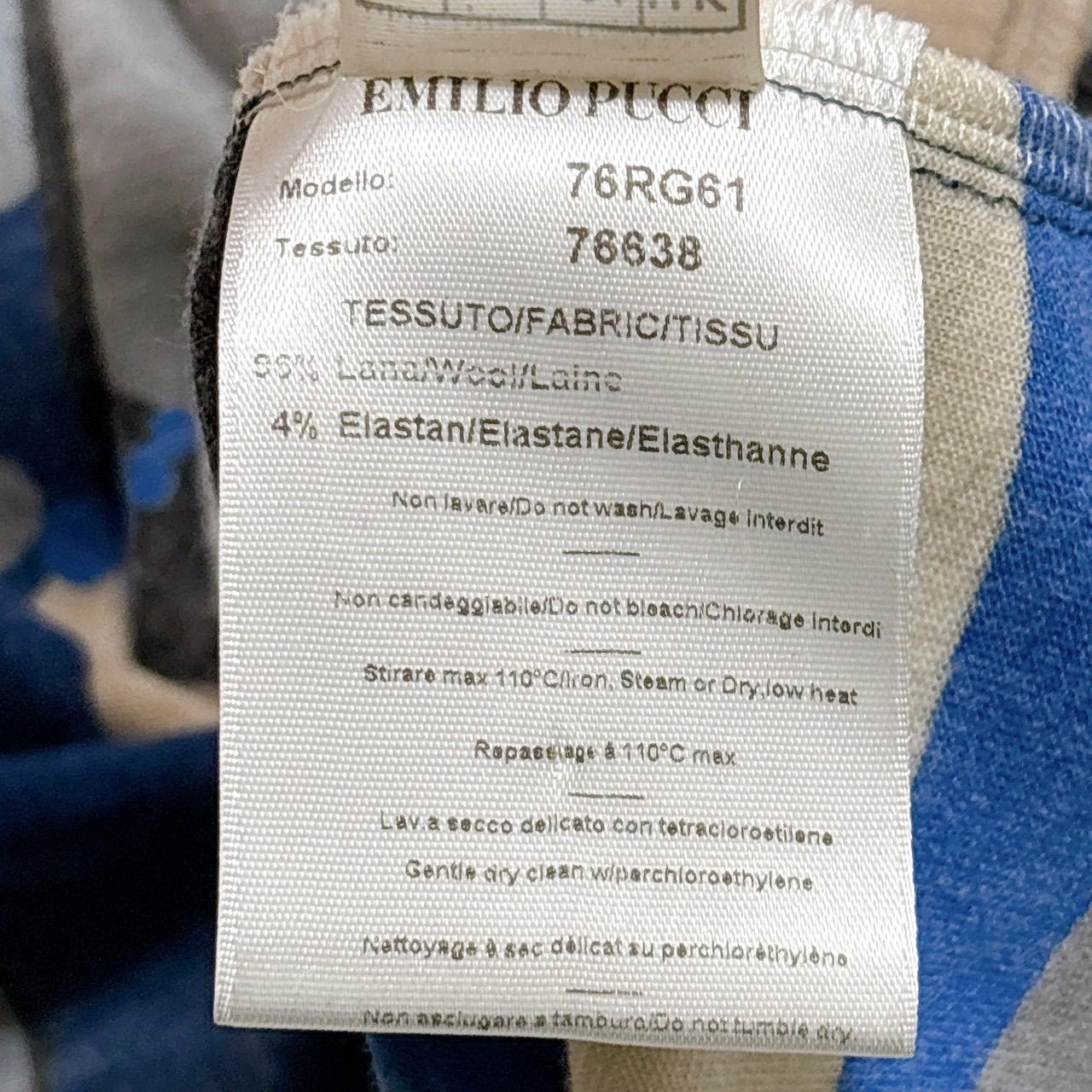 EMILIO PUCCI エミリオプッチ ワンピース 76RG61 サイズ34 I38 F34 
