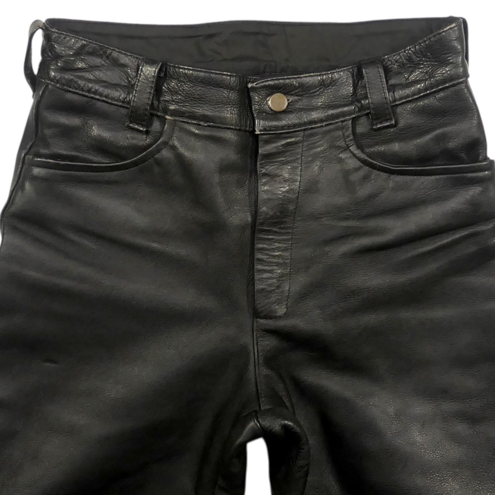 Vanson バンソン レザーパンツ W33 本革 メンズ 革パンツ 本皮 USA製