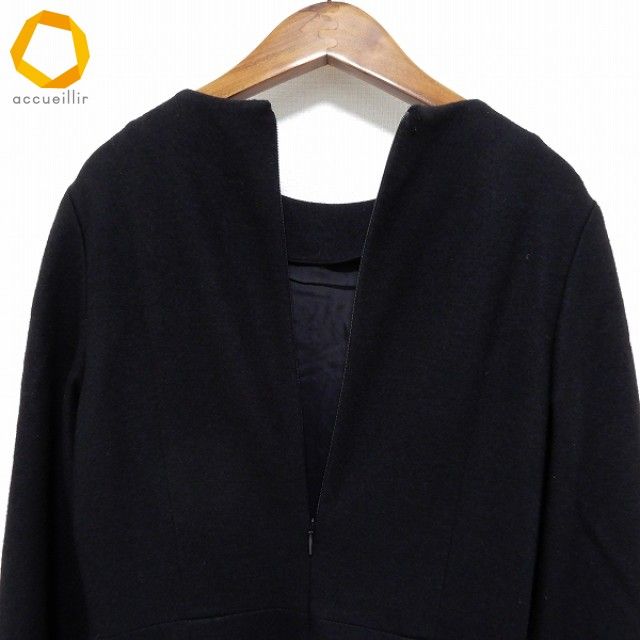 【ADORE】長袖ワンピース　ブラック　36号　新品未使用 中古・古着通販】ADORE (アドーア) 2wayワンピース ブラック サイズ