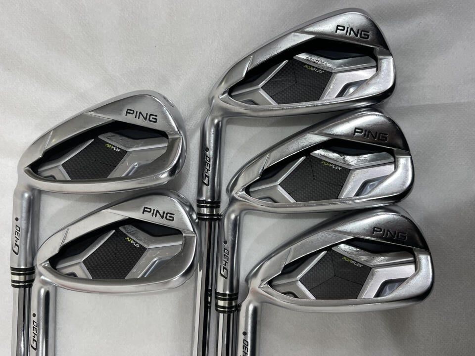 ピン G430 NSプロ Zelos 7 Sフレックス アイアンセット 中古 ゴルフ