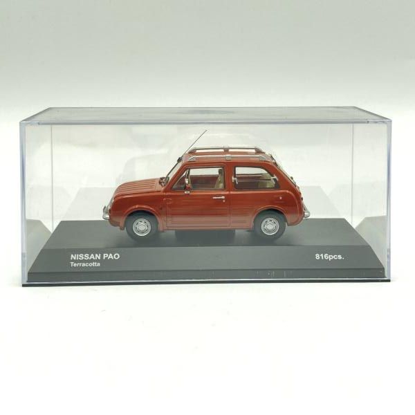 中古】京商 1/43 日産 パオ(オレンジ)[6] - メルカリ