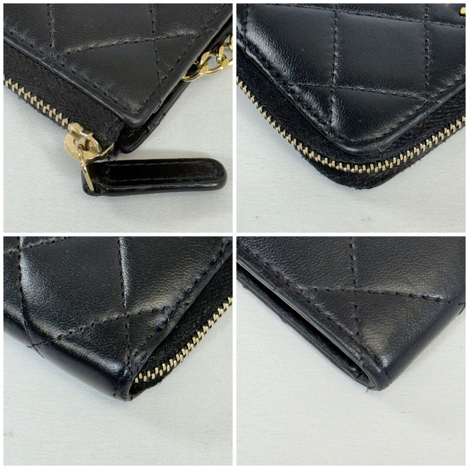 人気・美品】CHANEL シャネル ココマーク ラムスキン マトラッセ