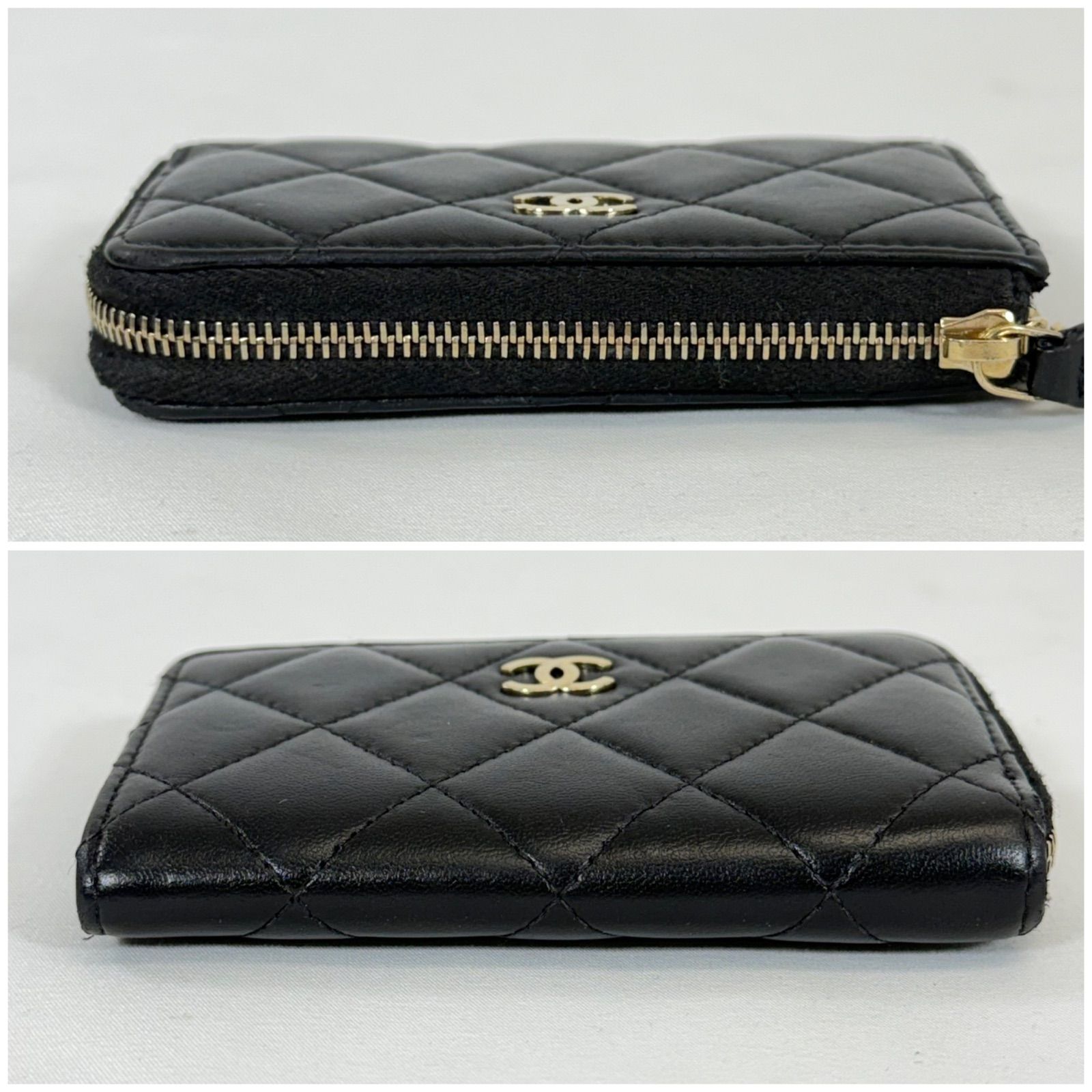 人気・美品】CHANEL シャネル ココマーク ラムスキン マトラッセ