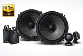 アルパイン18cmセパレートスピーカーX-181S+150系ランドクルーザー