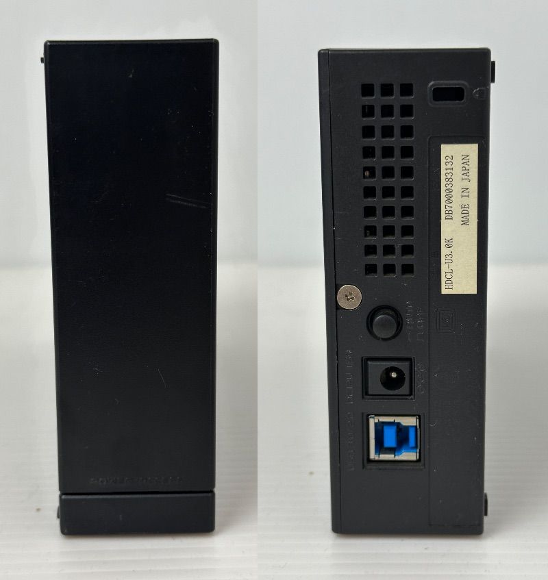 中古品 □○I・O DATA HDCL-U3.0K 3TB アイオーデータ 外付けHDD