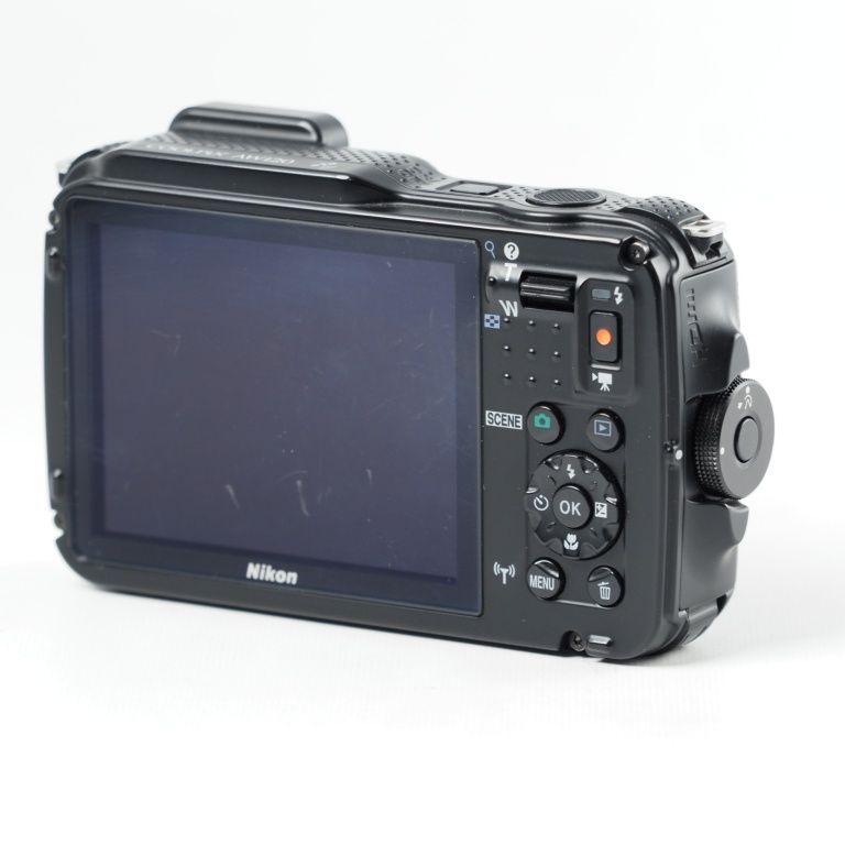 Nikon デジタルカメラ AW120 防水 1600万画素 クールブラック ニコン