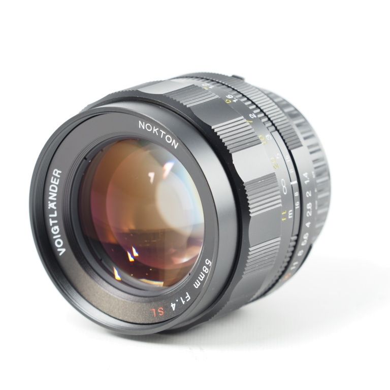 VoightLander NOKTON 58mm F1.4 SLIIS Ai-S ニコン Fマウント シルバー